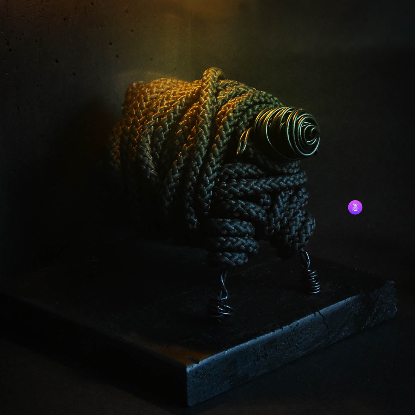 Lampara / Escultura de Oveja Negra